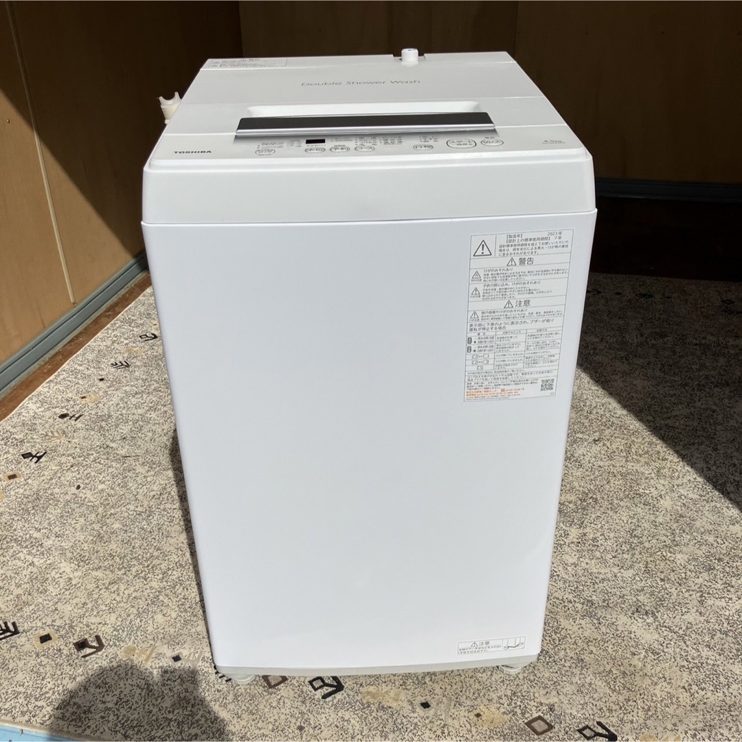東芝 - 3C 2023年製 洗濯機 4.5kg 一人暮らし 配送設置無料の通販 by