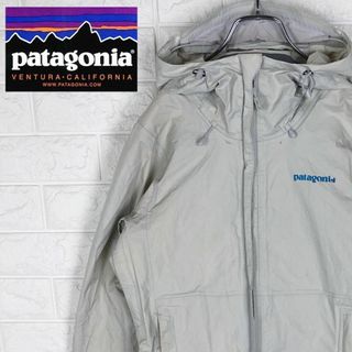 パタゴニア(patagonia)のパタゴニア アウトドア ナイロンジャケット ブルゾンフーディー ワンポイントロゴ(ブルゾン)