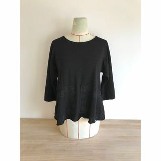 コムデギャルソン(COMME des GARCONS)のトリコ コムデギャルソン/トップス/カットソー/ニット/7分袖/S/ウール(カットソー(長袖/七分))