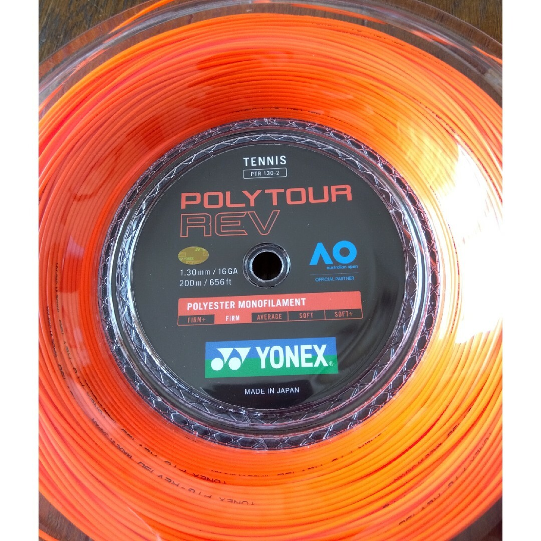 YONEX ポリツアーレブ ヨネックス POLY TOUR REV 200m ...