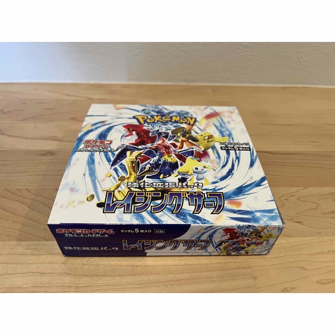 ポケモンカード レイジングサーフ シュリンクなし 1BOX ペリペリあり