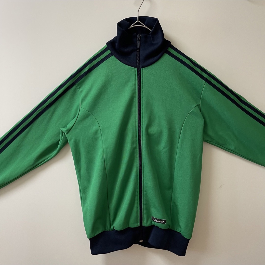 アディダス adidas ジャージ シャツ ジャケット 2XL 美品 グリーン