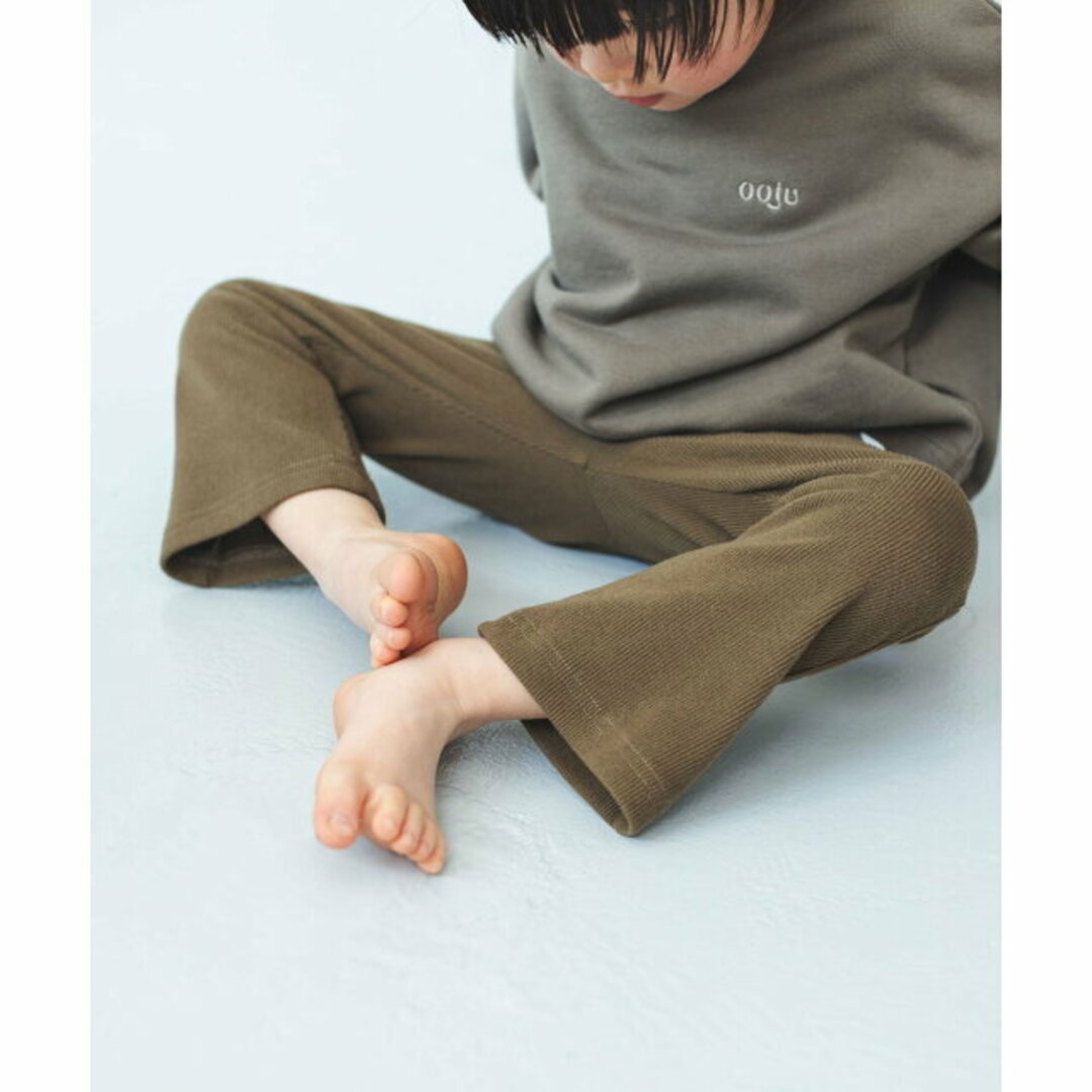 URBAN RESEARCH DOORS(アーバンリサーチドアーズ)の【OLIVE】ooju high waist rib pants(KIDS) その他のその他(その他)の商品写真