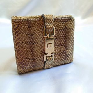 グッチ(Gucci)のGUCCI Wジップ 二つ折り  ジャッキロック リザード(折り財布)