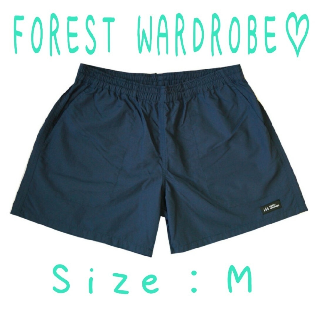 【新品タグ付】FOREST WARDROBE♡ショートパンツ　ネイビー　Mサイズ