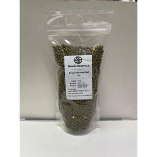 緑豆　Green moong whole　250g(米/穀物)