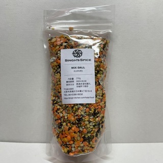 ミックスダル　インドの豆　MIX DALL 250g(米/穀物)