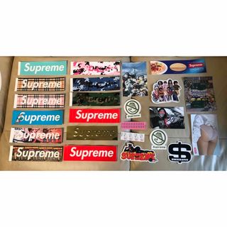 シュプリーム(Supreme)のsupreme ステッカーセット Tiffany Burberry ゴールド(その他)