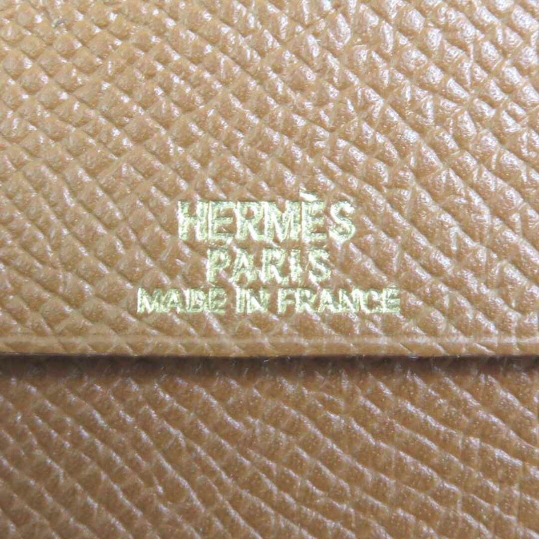 Hermes(エルメス)のエルメス HERMES 手帳カバー レザー ブラウン ユニセックス 送料無料【中古】 e56836a メンズのファッション小物(手帳)の商品写真