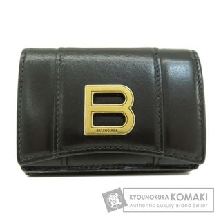 バレンシアガ(Balenciaga)のBALENCIAGA ロゴ 二つ折り財布（小銭入れあり） レザー レディース(財布)