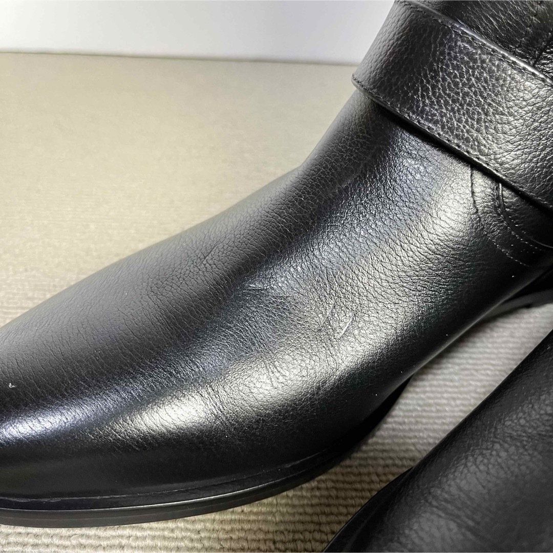 39 BRENTA フラット ロングブーツ 黒 ブレンタ エンジニア 25