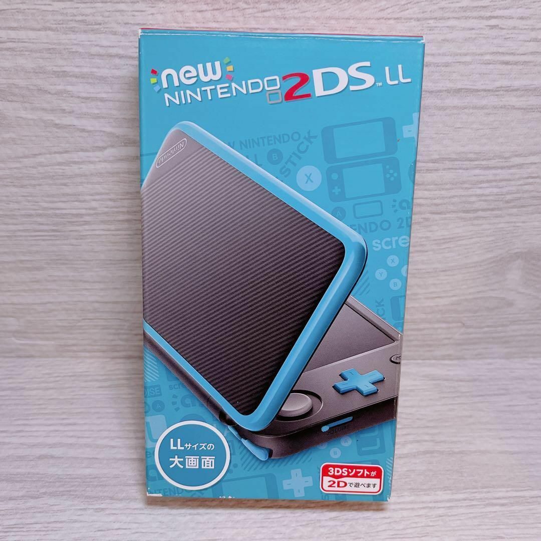 即発送！Newニンテンドー2DS LL ブラック×ターコイズ