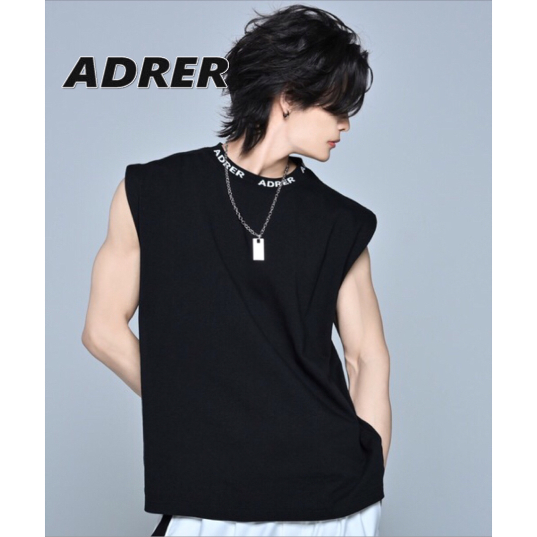 adrer ヘビーコットンフラワーグラフィックシャツ