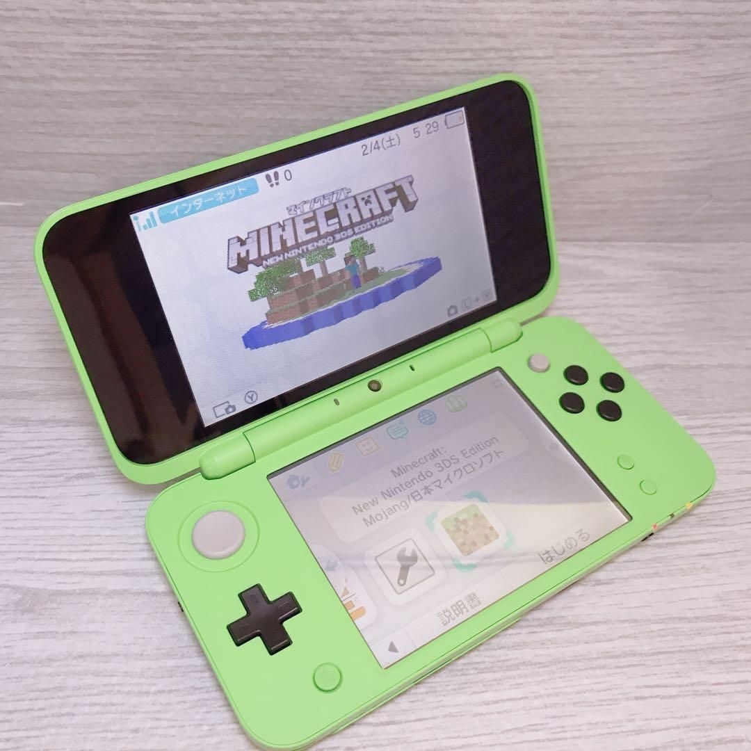 【新品未使用】NEW Nintendo 2DSLL 本体 マインクラフト