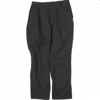 ノンネイティブ(nonnative)のnonnative ノンネイティブ 20SS 日本製 DWELLER EASY PANTS RELAXED FIT P/C PEACH WEATHER ウェザークロス イージーパンツ NN-P3801 1 BLACK テーパード ボトムス【中古】【nonnative】(チノパン)