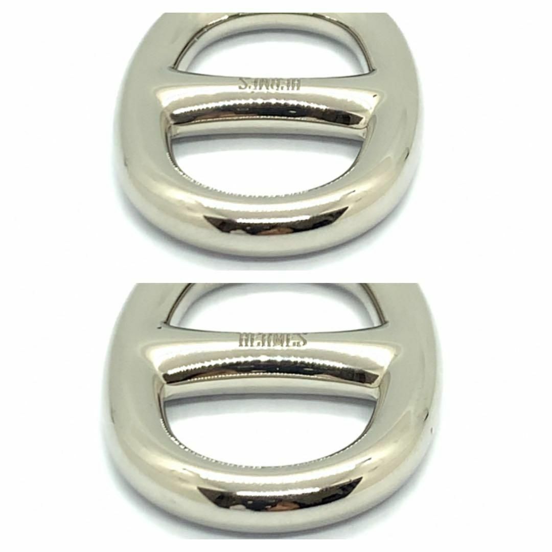 Hermes - ☆美品☆エルメス シェーヌダンクル✨シルバー✨スカーフ