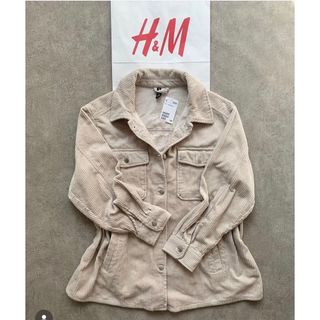 エイチアンドエム(H&M)の人気完売　H&M  エイチアンドエム　オーバーサイズシャツジャケットM(シャツ/ブラウス(長袖/七分))