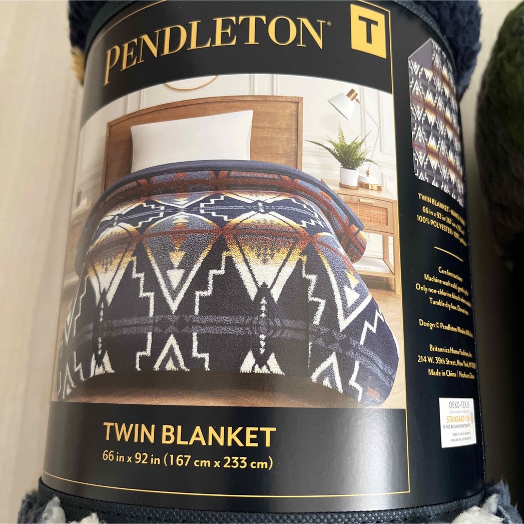 新品 PENDLETON ペンドルトン ブランケット ツイン 2枚セット - 毛布
