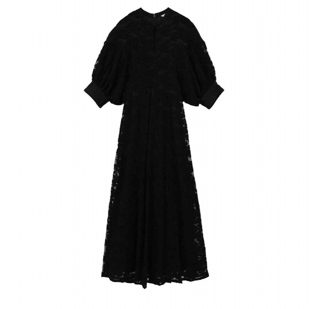 CLANE - FLORAL EMBROIDERY LACE ONEPIECE ブラックの通販 by CLANE - FLORAL EMBROIDERY LACE ONEPIECE ブラックの通販 by