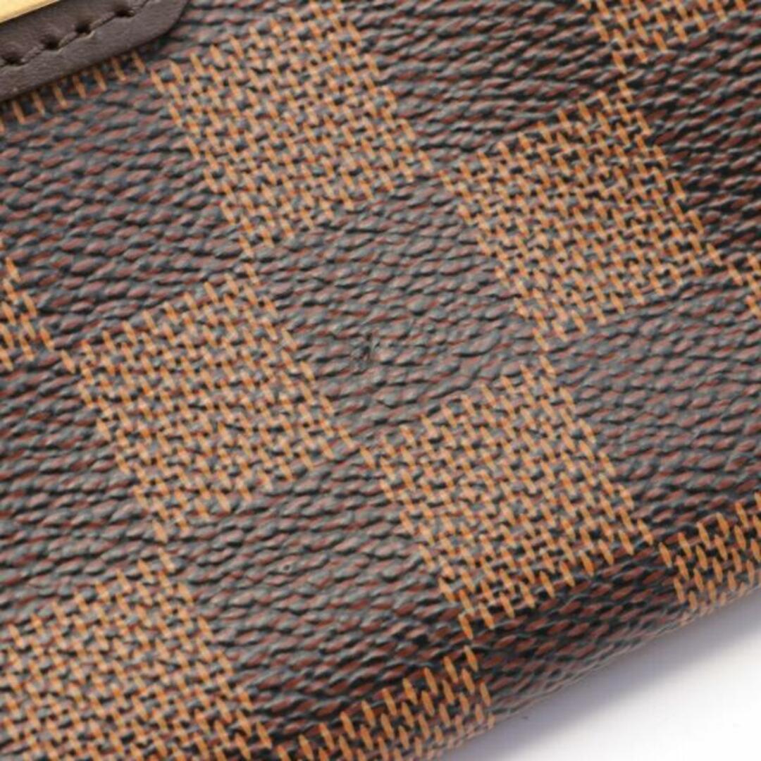 LOUIS VUITTON(ルイヴィトン)のエヴァ ダミエエベヌ チェーンハンドバッグ PVC レザー ブラウン 2WAY レディースのバッグ(ハンドバッグ)の商品写真