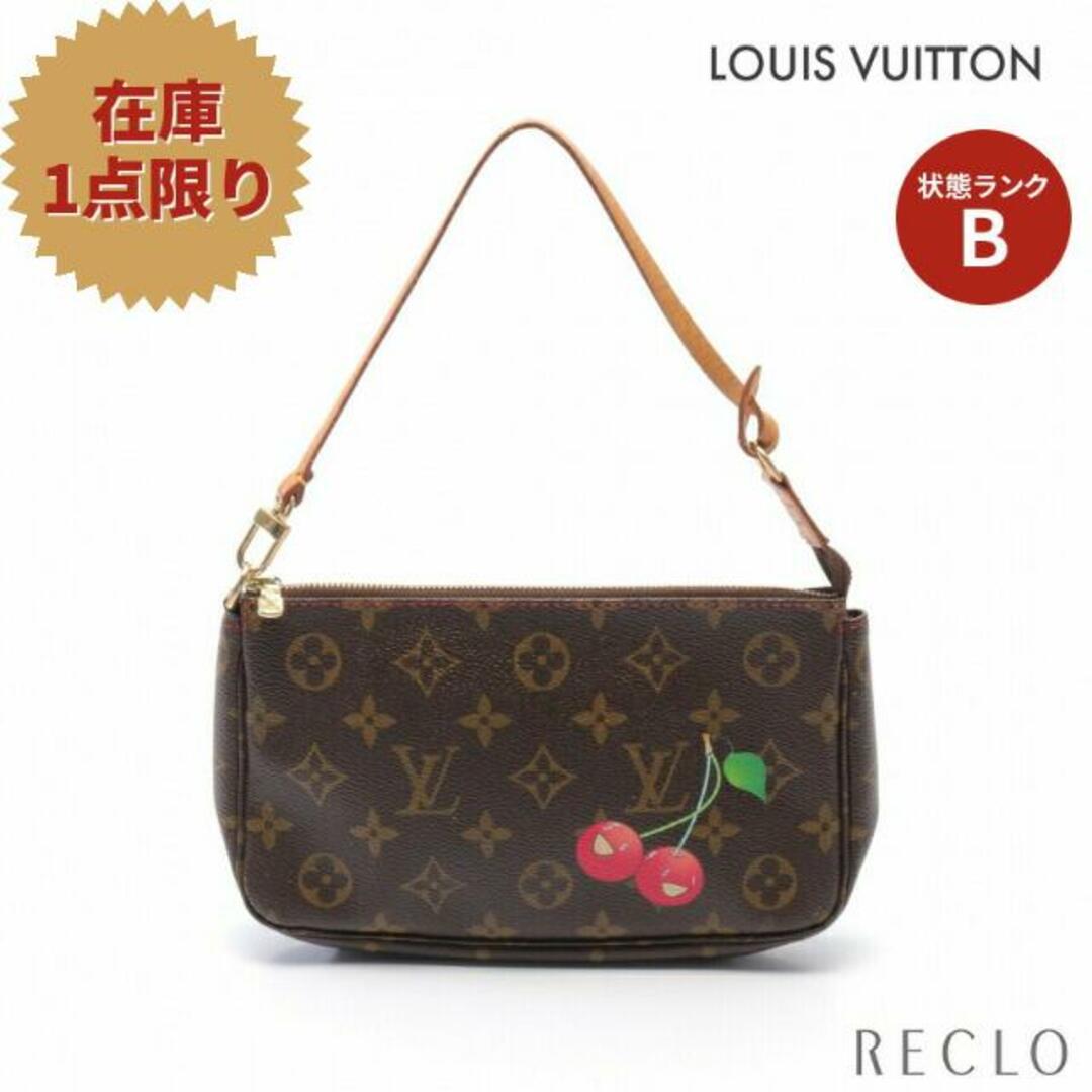 LOUIS VUITTON - ポシェット アクセソワール モノグラムチェリー