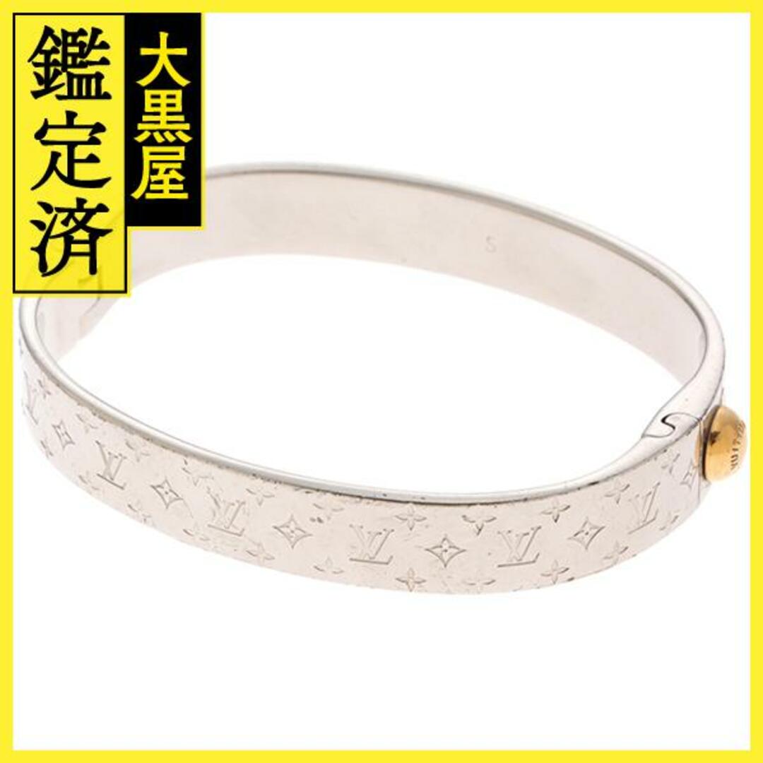 LOUIS VUITTON Cuff Nanogram S Bangle M00249