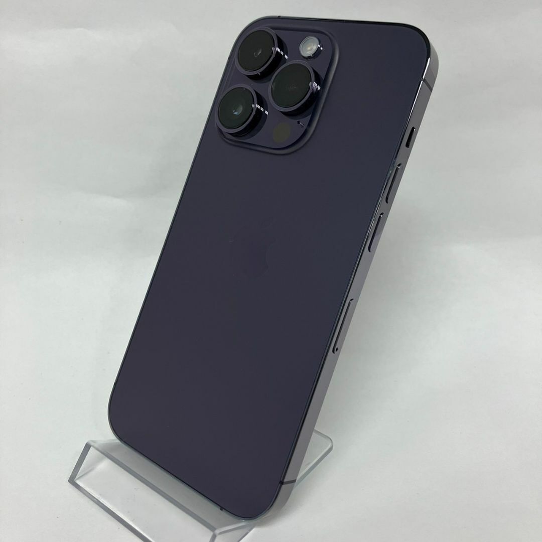 iPhone 14 Pro 256GB ディープパープル Aランク 超美品 SIMフリー