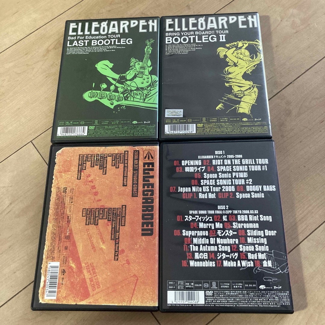 ELLEGARDEN (エルレガーデン) DVD セット＋ステッカー 1
