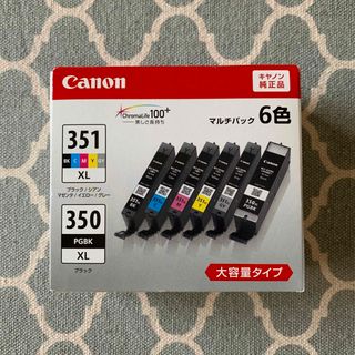 Canon インクカートリッジ BCI-351XL+350XL/6MP(その他)