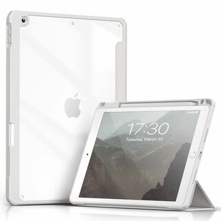 【色:グレー】Aoub iPad 10.2 ケース iPad 第9 / 8 / 