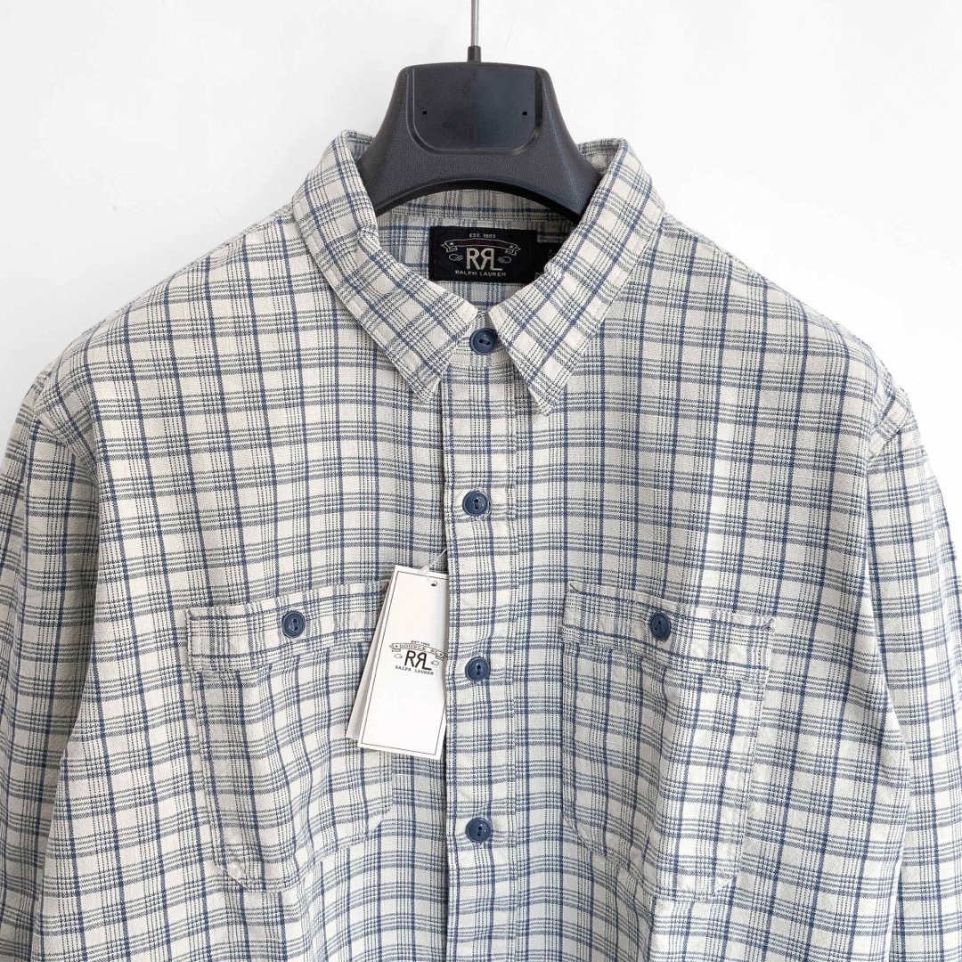 RRL - 23SS 新品 RRL ダブルアールエル プラッド チェック シャツ 長袖