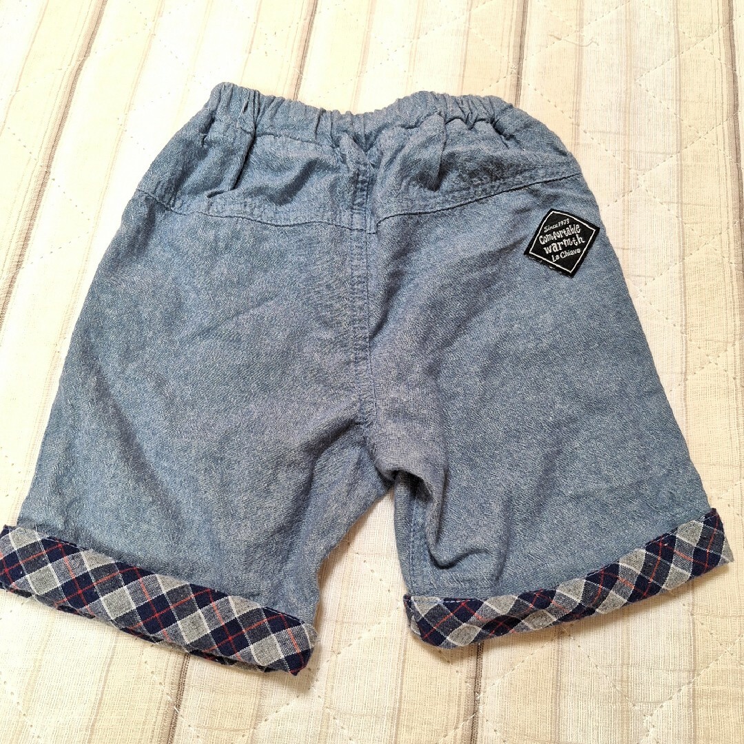 キムラタン キムラタン 半ズボン 95cm 95 青 ハーフパンツの通販 by maron's shop｜キムラタンならラクマ