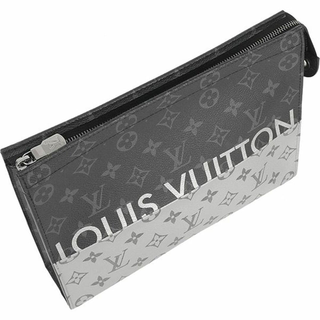 ルイヴィトン LOUIS VUITTON ポシェットヴォワヤージュMM モノグラムエクリプス スプリット ハンドバッグ クラッチバッグ セカンドバッグ  ポーチ 美品 限定 LV 5129