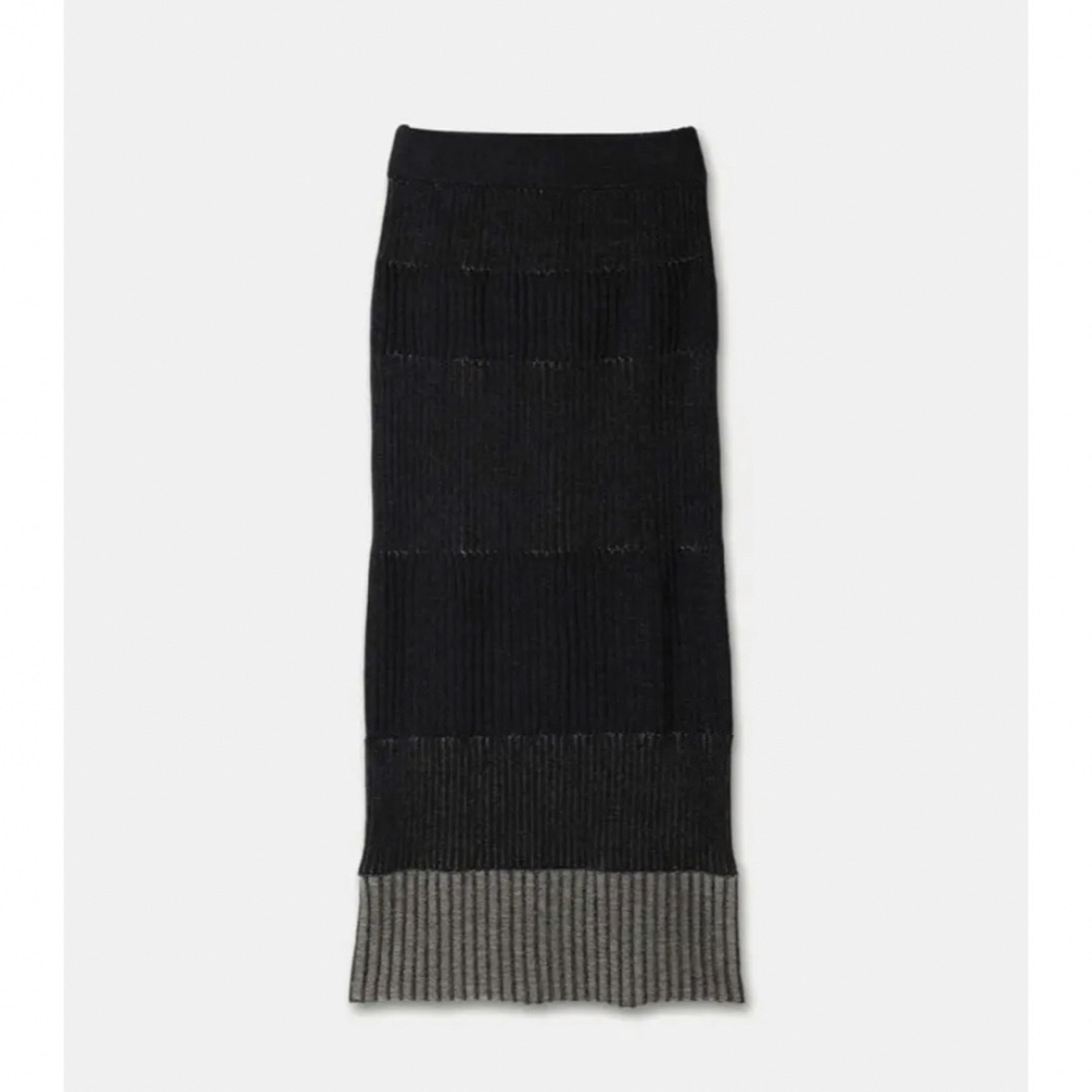 louren pattern knit pencil skirt