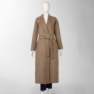 エスマックスマーラ('S Max Mara)のエス マックス マーラ 'S MAX MARA コート POLDO ダブルフェイス ピュア ヴァージンウール ロングコート 2023年秋冬新作 2390161033 0001 CAMMELLO(ロングコート)