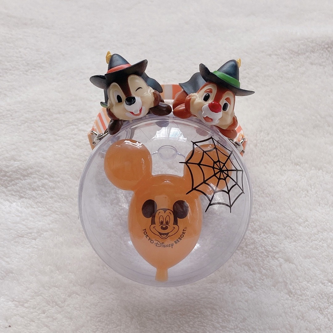 TDR ディズニーハロウィーンのスナックケース　チップとデール