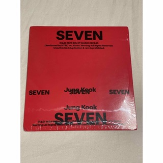 BTS ジョングク　シングルCD SEVEN 3枚セット