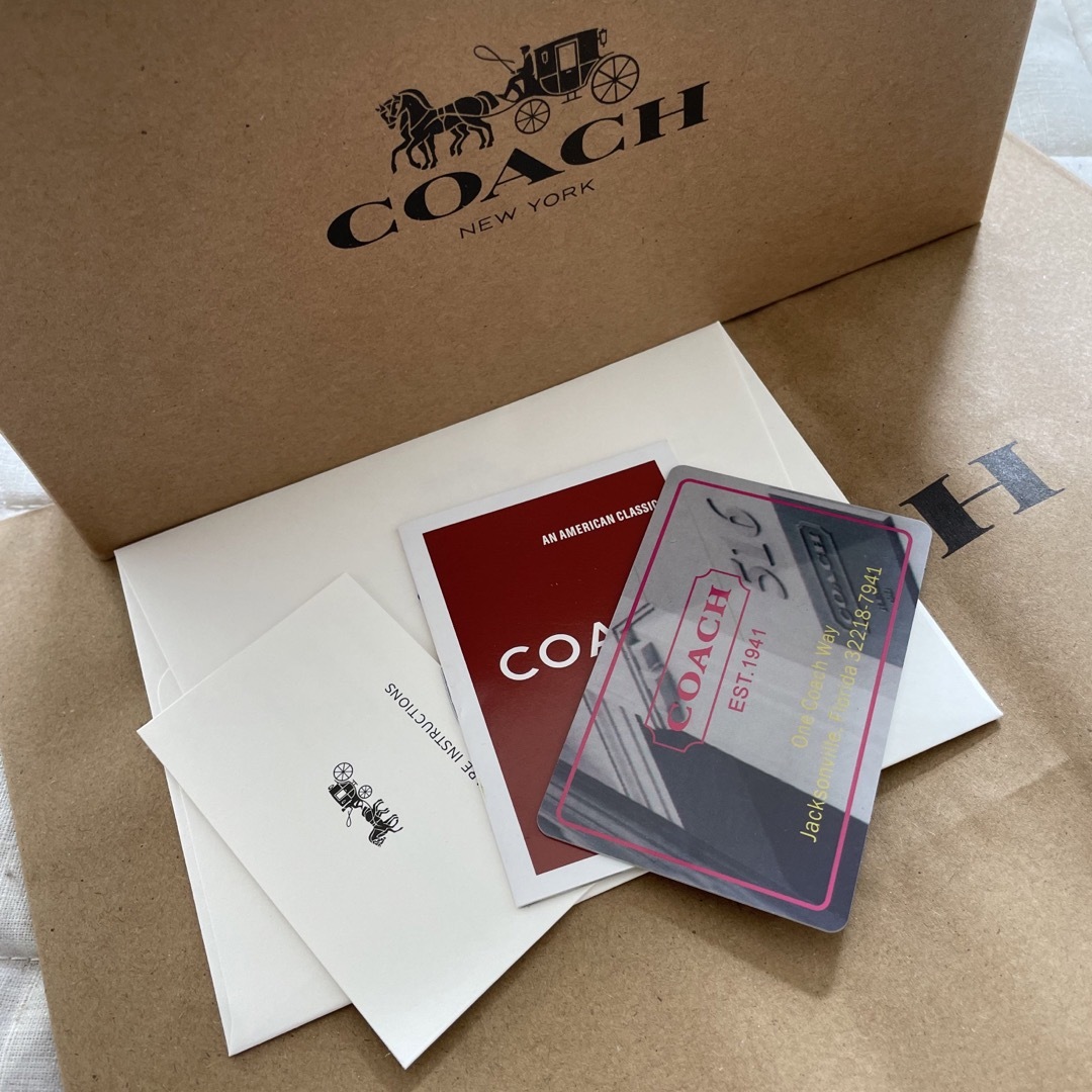 COACH(コーチ)のCOACH  コーチ 長財布 シグネチャー ブラウン  花柄 パープル レディースのファッション小物(財布)の商品写真