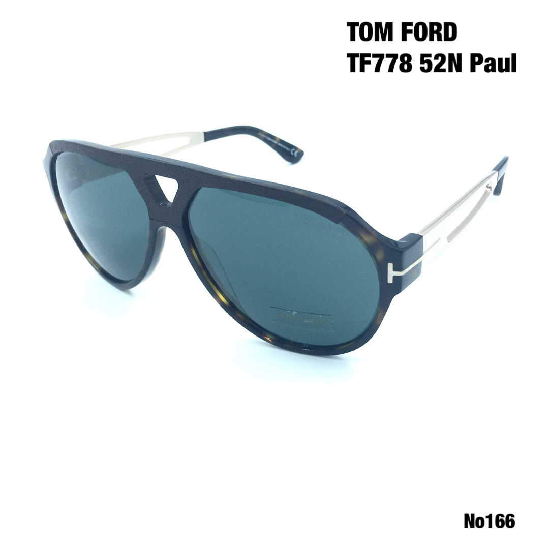 トムフォード　TOM FORD TF778 52N Paulサングラストムフォードサングラスたい取扱