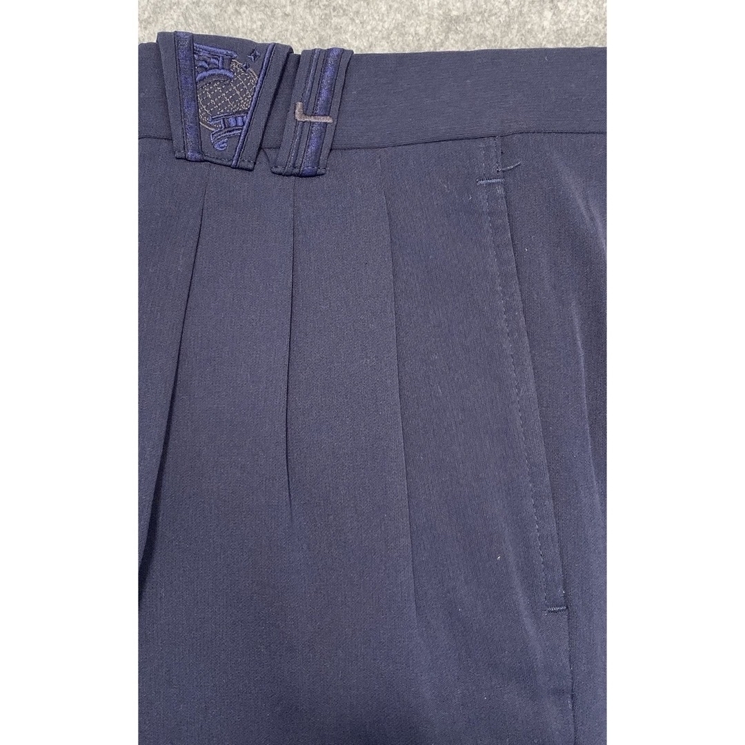 紳士 メンズ スラックス(LANCEL)ブラウン&ネイビー(2点セット)の ...