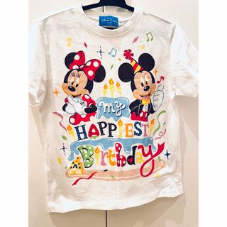 ディズニー(Disney)のディズニーお誕生日Tシャツ130センチ(Tシャツ/カットソー)