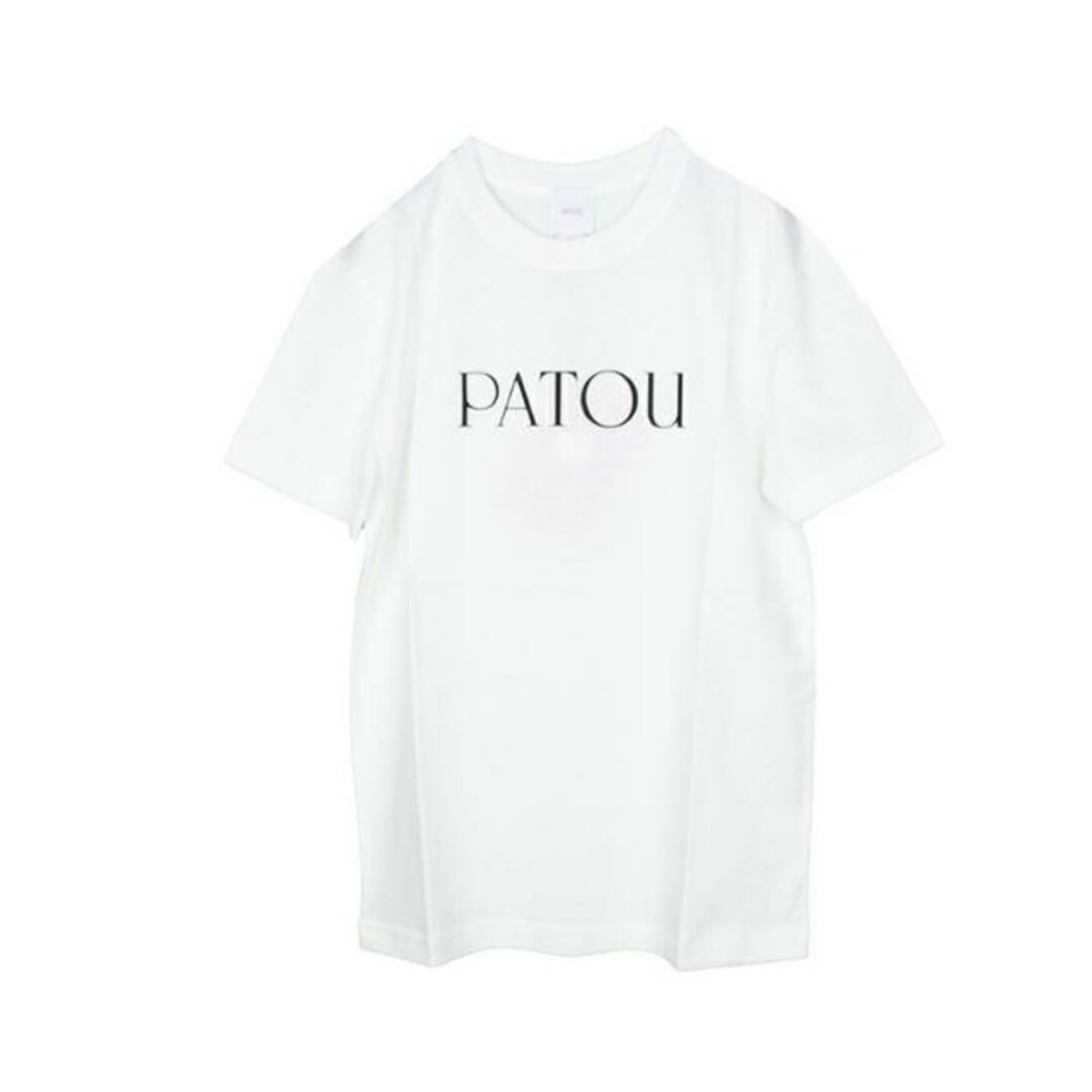 PATOU パトゥ ロゴ ホワイト半袖Tシャツ JE0299999 001W イタリア正規品 新品 ホワイトTシャツ(半袖/袖なし)