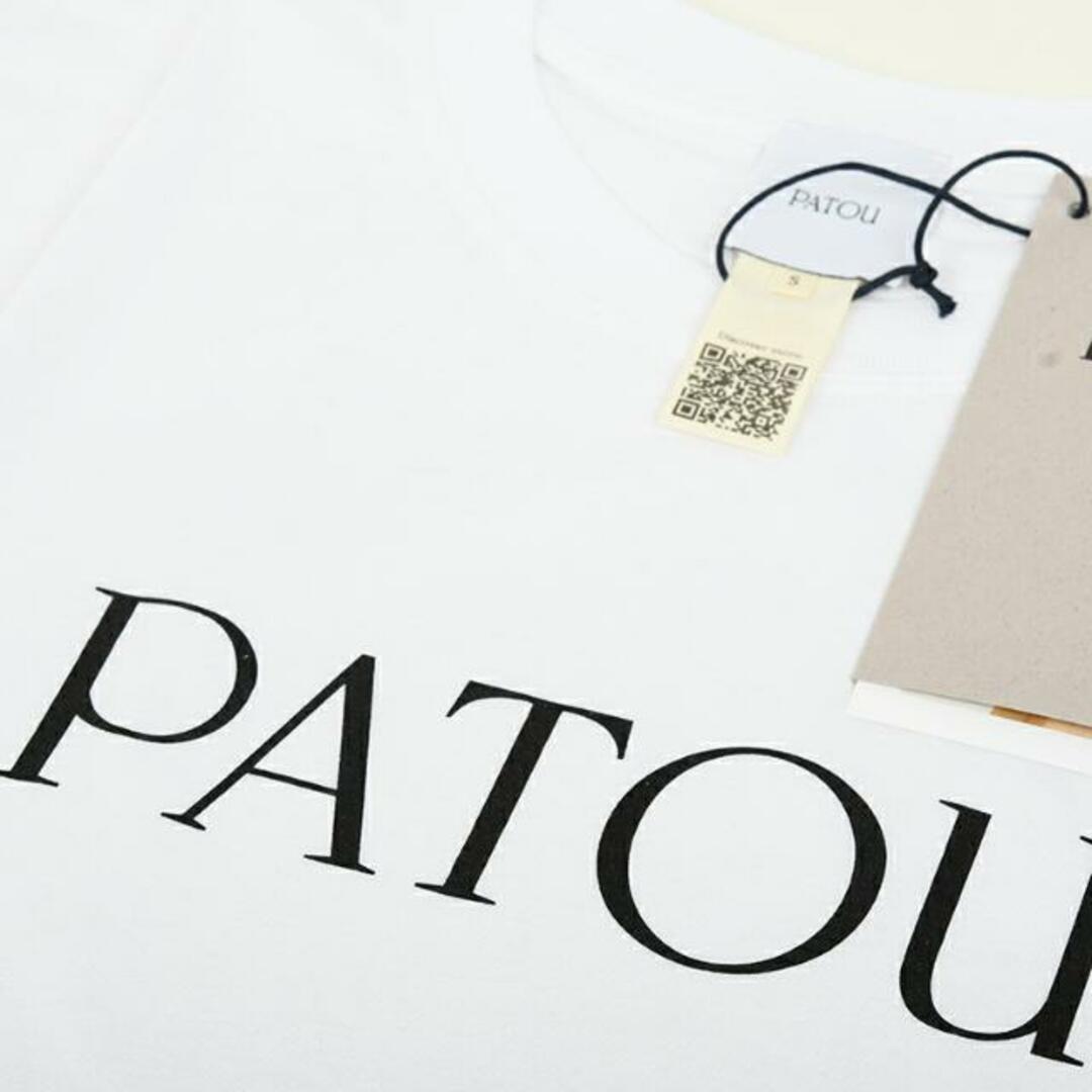 PATOU パトゥ ロゴ ホワイト半袖Tシャツ JE0299999 001W イタリア正規品 新品 ホワイト XSサイズ