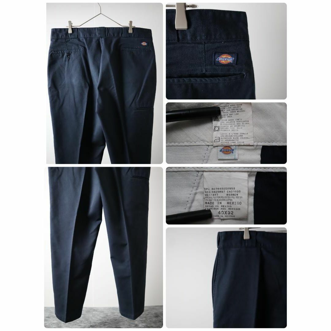 Dickies ディッキーズ カーゴパンツ チノ 濃紺  W40