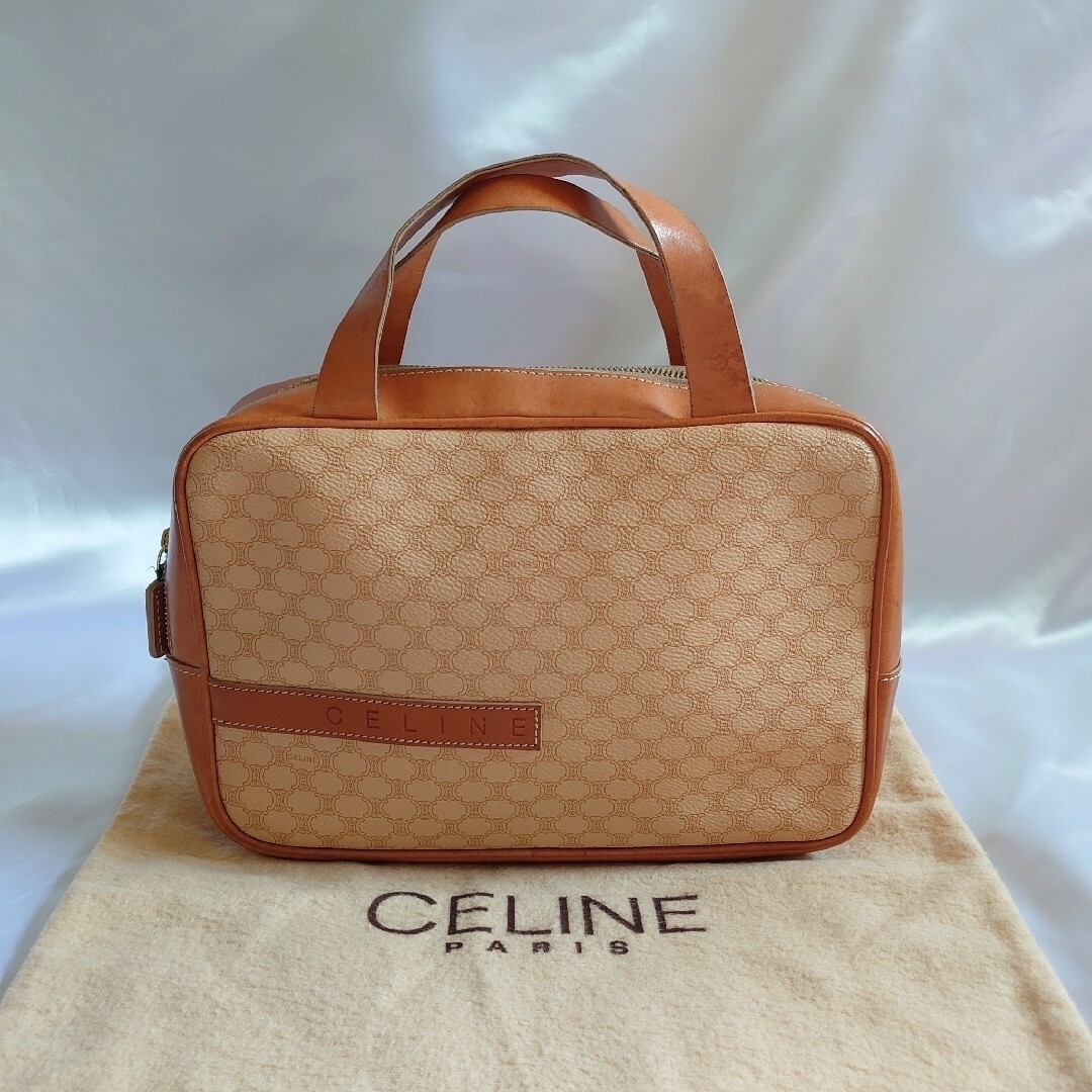 CELINE マカダム柄 ハンドバッグハンドバッグ