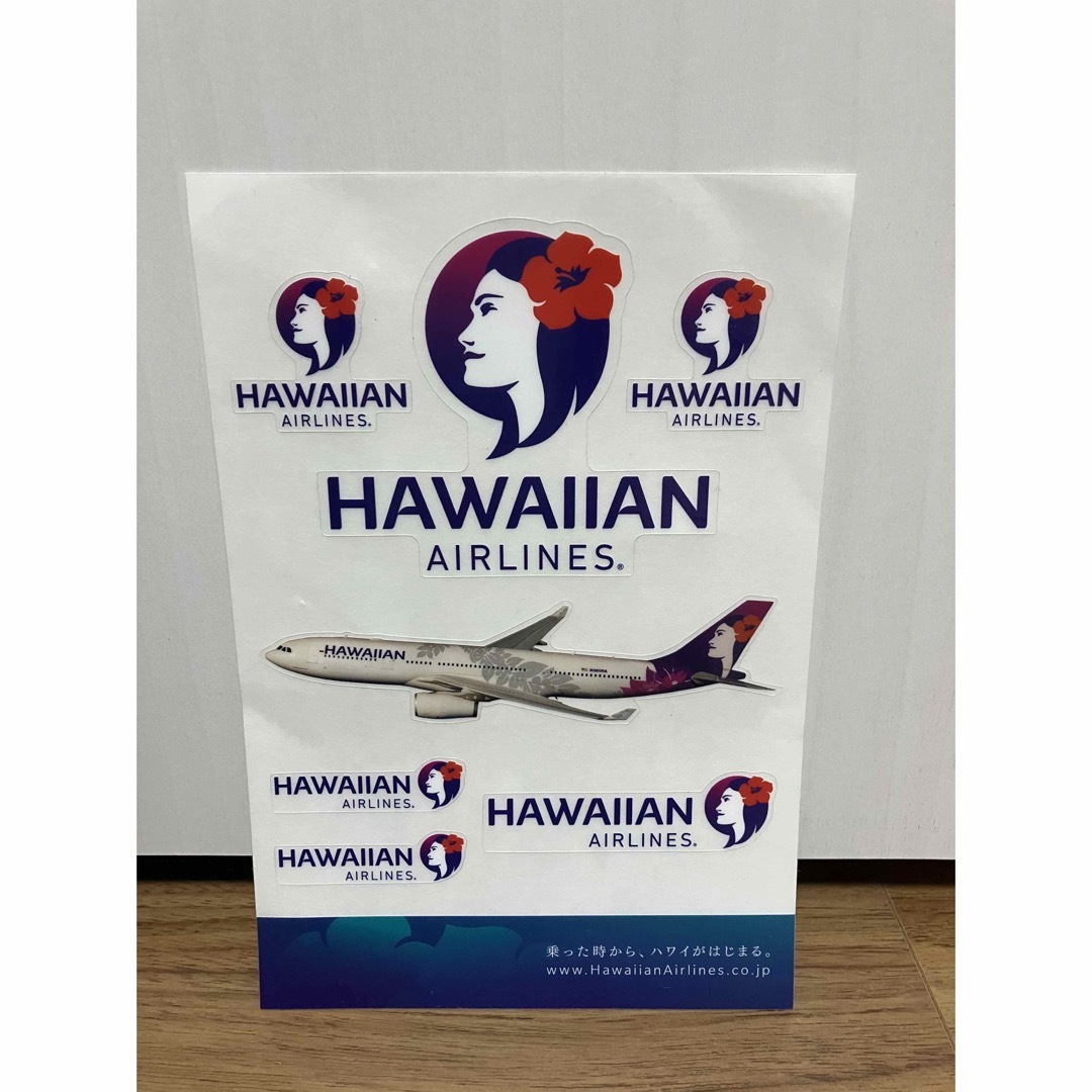 ハワイアン航空 Hawaiian Airline ノベルティセット（希少） エンタメ/ホビーのコレクション(ノベルティグッズ)の商品写真