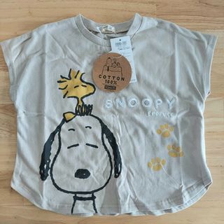 ピーナッツ(PEANUTS)の新品未使用 SNOOPY 半袖Tシャツ 100(Tシャツ/カットソー)