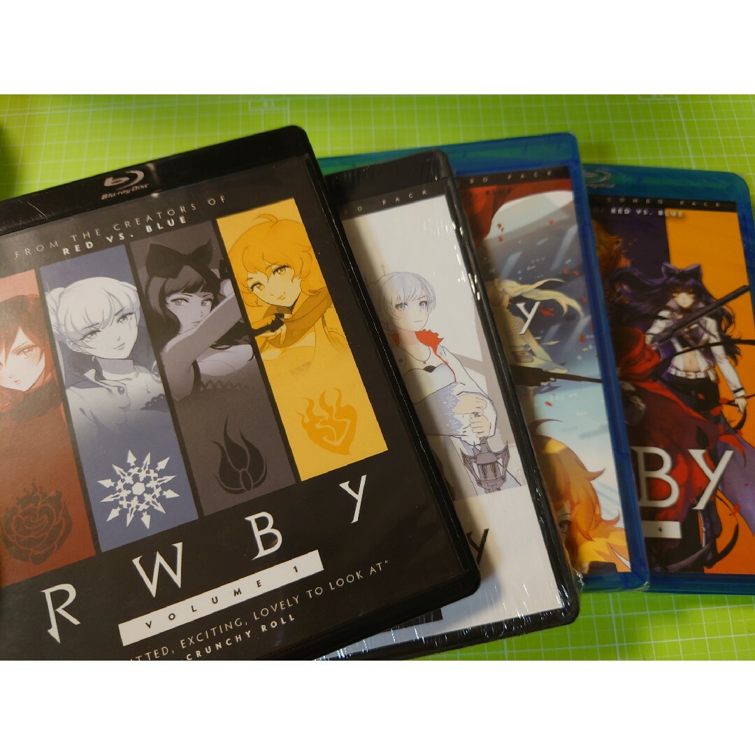 RWBY Blu-ray import ver. 4巻セット