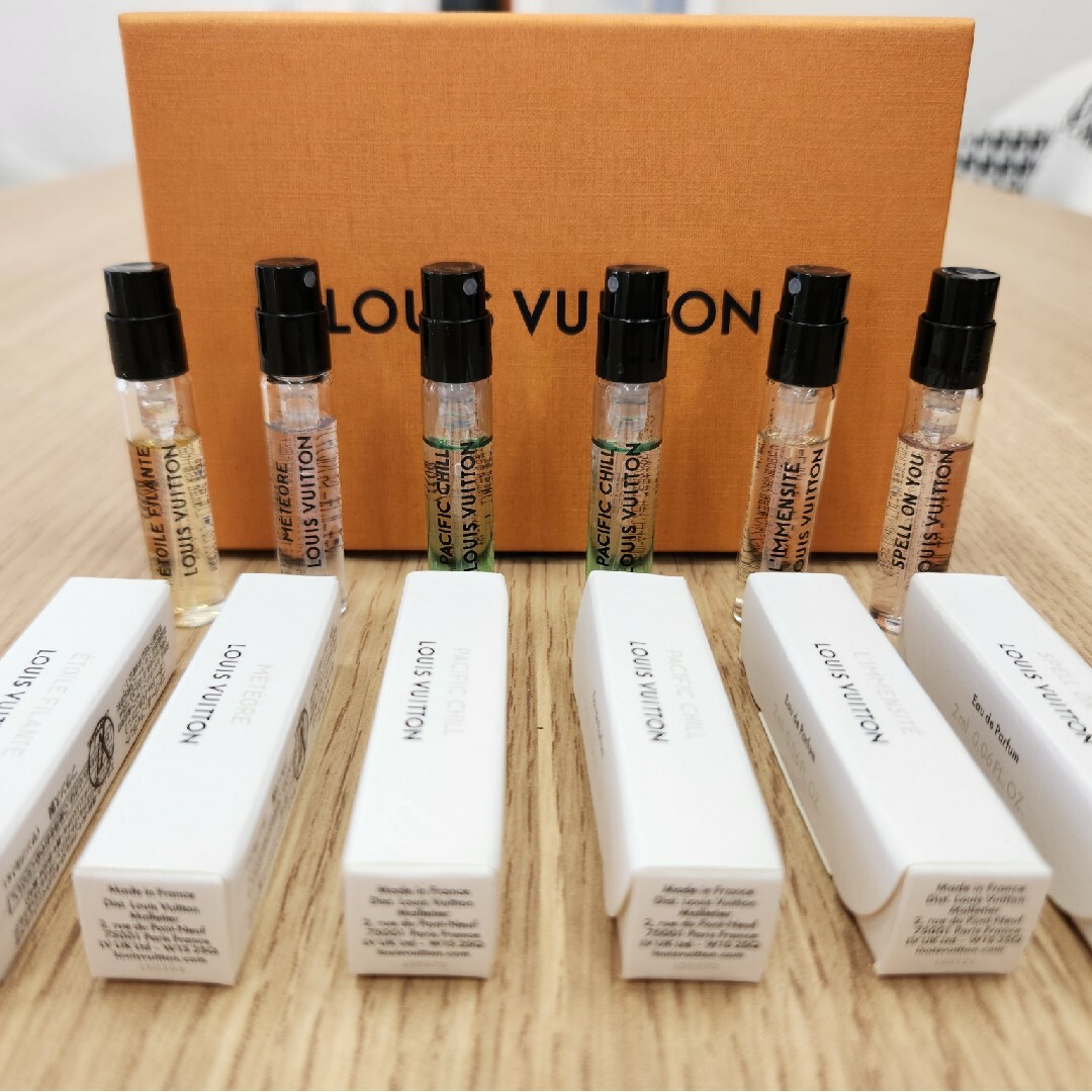 未開封 ルイヴィトン 香水サンプル2ml×6個 未開封 ルイヴィトン 香水サンプル2ml×6個