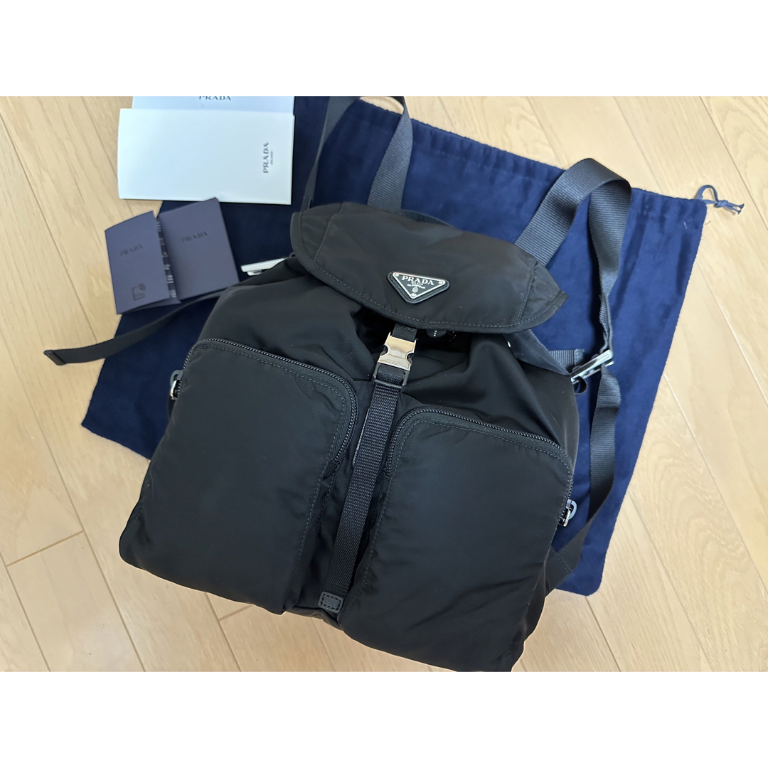 PRADA - 5月購入 正規品 プラダ バックパック 1BZ005 1度のみ使用 美
